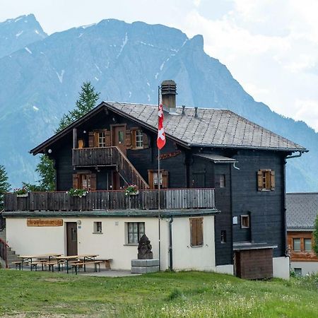 Gruppenhaus Im Walliser Alpstyle Rosswald Eksteriør bilde