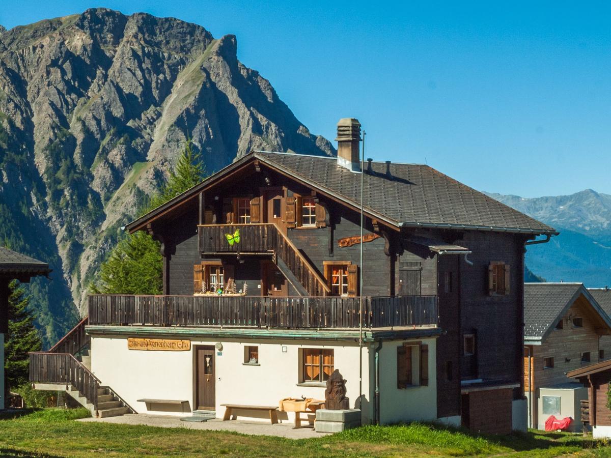 Gruppenhaus Im Walliser Alpstyle Rosswald Eksteriør bilde