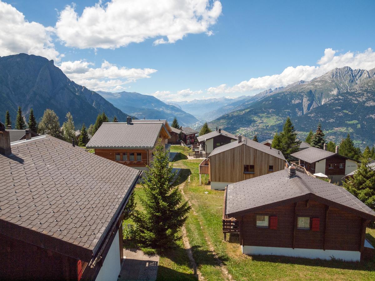 Gruppenhaus Im Walliser Alpstyle Rosswald Eksteriør bilde